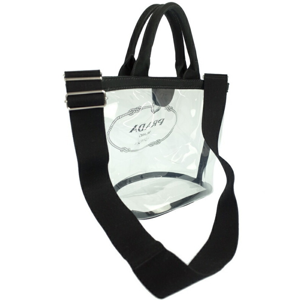 Prada Plexi Shopper Handbag Bag - Picture 2 of 9